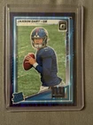2025 Panini Donruss Optic- Rated Rookie Jaxson Dart #273 Purple Shock Prizm (RC)