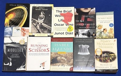 Literary Fiction Book Lot 10 Novels Oprah Picks Bestsellers Book Club Reads