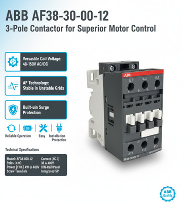 ABB AF38-30-00-12 3-Pole Contactor