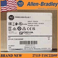 NEW PLC PanelView Plus 7 Graphic Terminal 2711P-T15C22D9P For VIP
