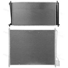 Aluminum Radiator & AC Condenser Cooling Kit for 2003 Ford F-250 Super Duty 5.4L