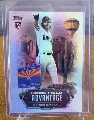 2023 Topps Series 2 Corbin Carroll RC Home Field Advantage Dbacks