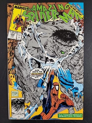 The Amazing Spider-Man #328  NM+  Marvel Comics 1990  Iconic McFarlane Cover