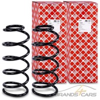 Febi 2X Fahrwerksfeder Feder Vorne FÜR Audi A3 8L Vw Bora Golf 3 4 Lupo Vento