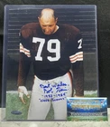 Tristar Hidden Treasures BOB GAIN Auto 8x10 Signed Photo w/ Inscriptions BROWNS!