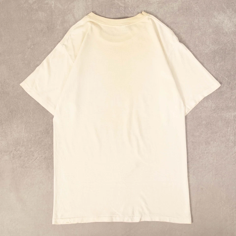 Camiseta gráfica Anvil Vintage Años 90 Just Maui'd Puntada Única M Para Mujer Crema Foto 2 de 4