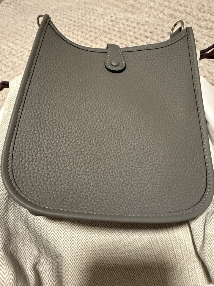 New Hermes Evelyne 16 Amazone Bag (2024) TPM Mini Noir Black Palladium Hardware - Image 2 of 3