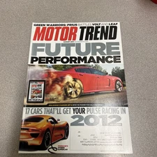 Motor Trend Aug /2011 Future Performance/17 Cars/Get Your Pulse Racing 2012 F11A