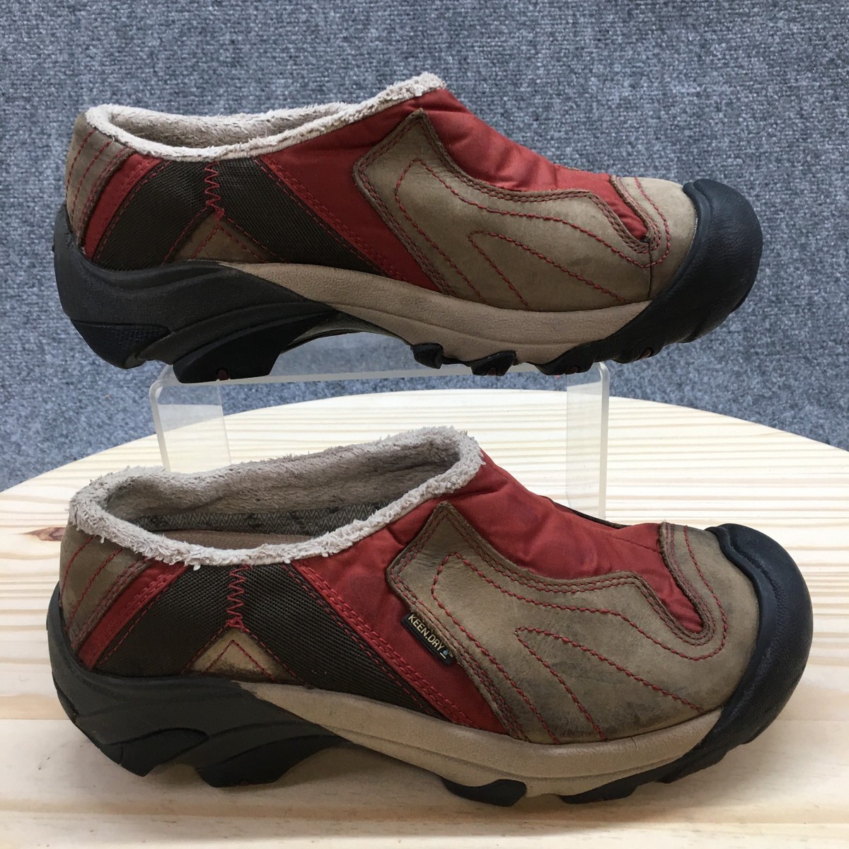 Keen Shoes Keen Clogs Womens Keen Clogs Womens Brown Waterproof Round Toe  Slip On Casual