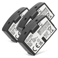 3X Ersatz Akku FüR Sennheiser Ri 810 S (Set 810 S) Hdi 380 (Is 380) 60Mah