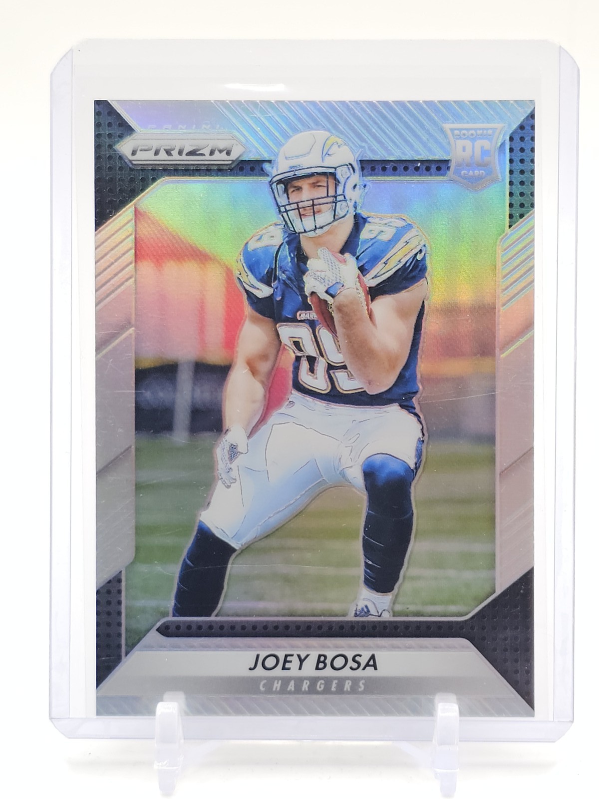 JOEY BOSA 2016 PANINI PRIZM SILVER ROOKIE RC #228 CHARGERS FOOTBALL Q0014