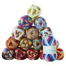 Herrschners® Worsted 8 Stripes Palette Yarn Pack