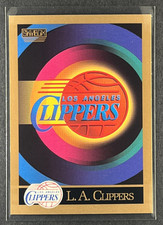 1990-91 Skybox Los Angeles Clippers Logo /  Team Checklist #339