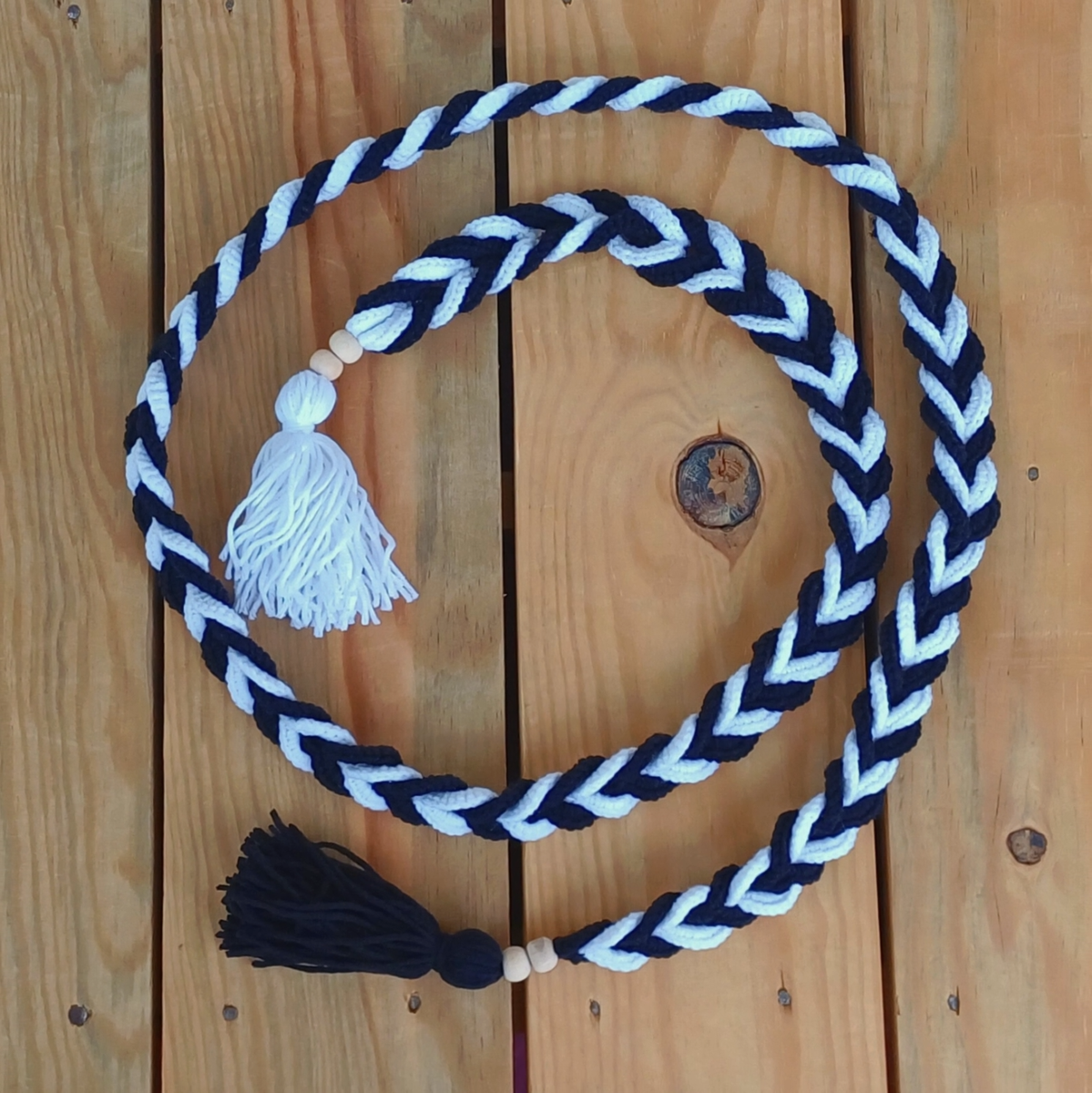 Crochet Dress Rope Belt, Knitted Cotton Women Waist Band, Braided