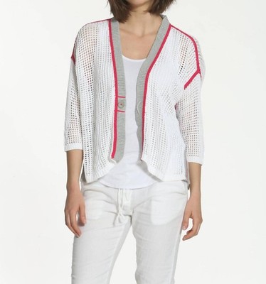 Label+Thread Women's Refresh Cardigan White/grey