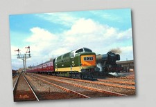 Fridge Magnet Class 55 BR Green DELTIC Diesel Locomotive British Rail LNER