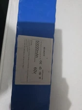 ALEAIVY 60V 16S2P 50Ah Rechargeable Li-ion Battery Pack 67.2V 50000mAh TX60 PLUG