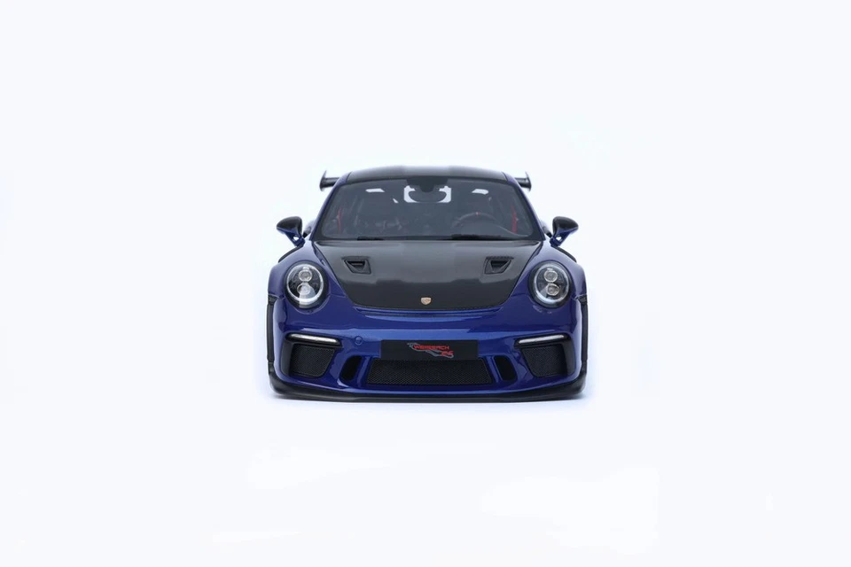 Porsche 911 (991.2) GT3 RS Weissach Package 2018 Blu Modellino 1:18 GT Spirit - Immagine 4 di 4