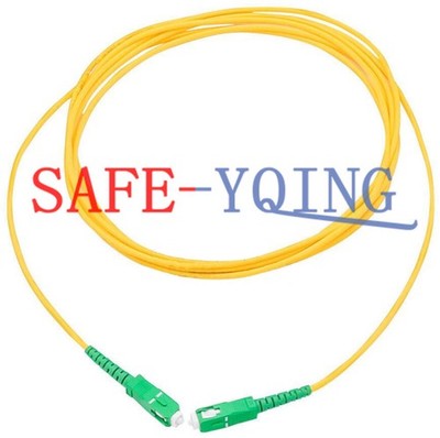 30M SC/APC Simplex Singlemode Fiber Optic Patch Cord Cable 3.0mm FTTH PVC Jumper
