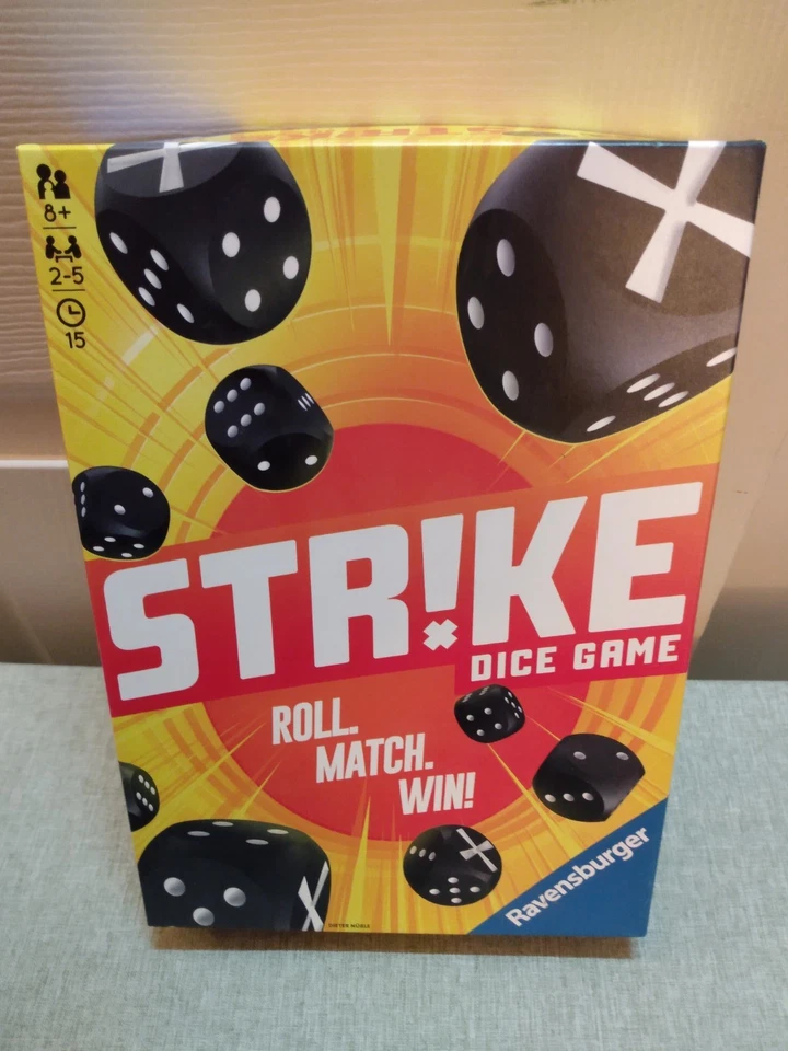 Ravensburger 2020 Strike Dice Game Roll Match Win 100% Fully Complete Excellent - Image 2 of 4