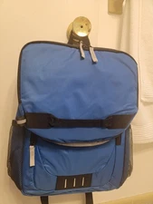 Shoreside Insulated Backpack Cooler Lightweight. Nylon , Leak Proof Blue