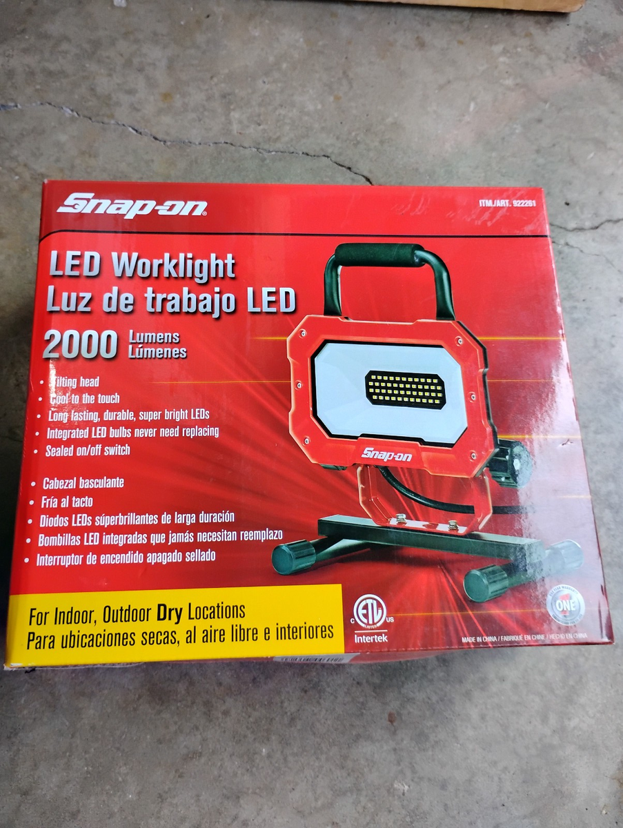 Snap-on 692404 LED Work Light 2000 Lumens for sale online | eBay