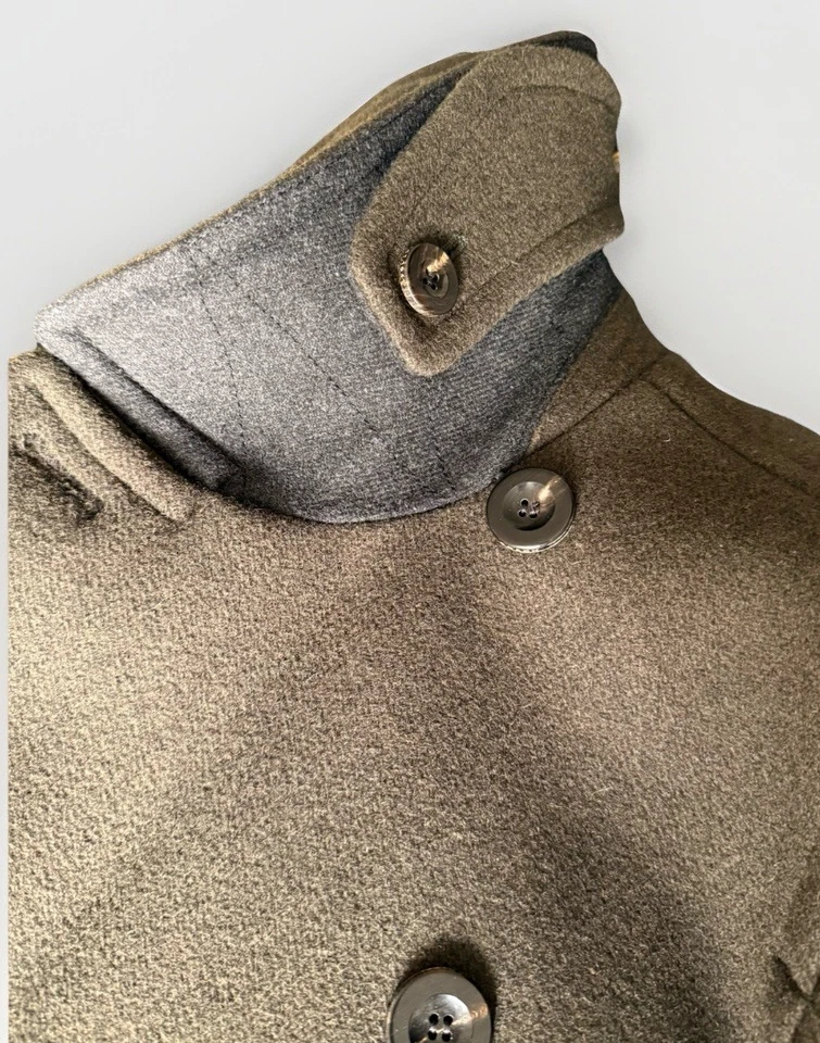 Coach Astor Wool Peacoat Men’s Size S/P Military Green MRSP $698 - Image 4 of 4
