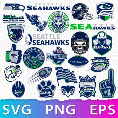 Seattle Seahawks Logo SVG, Seahawks PNG Logo, Cut Files, SVG for Cricut