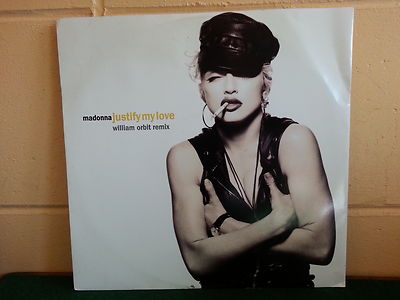 90's vinyl  Madonna    Justify My Love William Orbit Remix VG+ Condition QWKpost