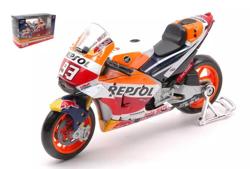 MAISTO 2021 Repsol Equipe Honda # 93 M.Marquez Diecast Modelo De  Motociclismo De Corrida De Carro De Brinquedo Yamaha Fábrica De 46 V.Rossi