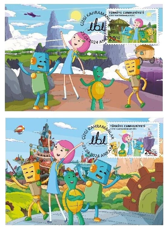 First Day of Issue Postal Card, Stationery Turkey Stamps