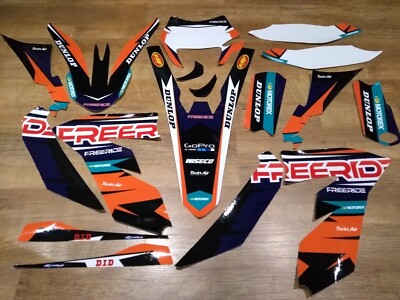 KTM FREERIDE 250 350 DECALS GRAFIK KIT 2012 2016 2018 2019