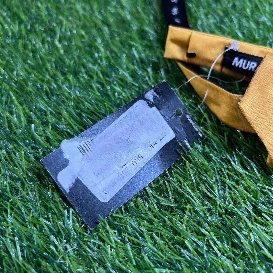 Murano Gold Yellow Bow Tie Silk Adjustable Formal Wedding Party Bowtie Mens NWT - Image 2 of 4