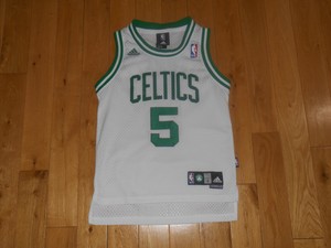 white celtics jersey