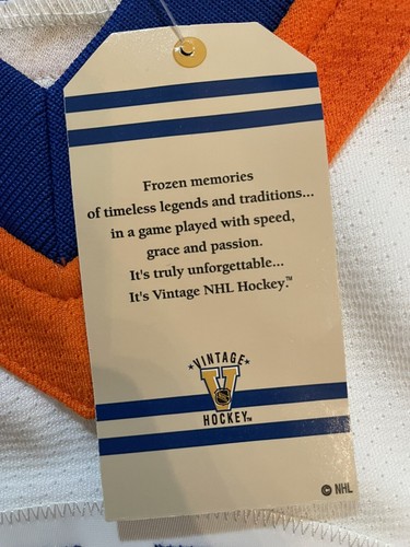 Mitchell & Ness Paul Coffey Edmonton Oilers 1986-87 Blue Line NHL Jersey M NWT - Picture 10 of 16