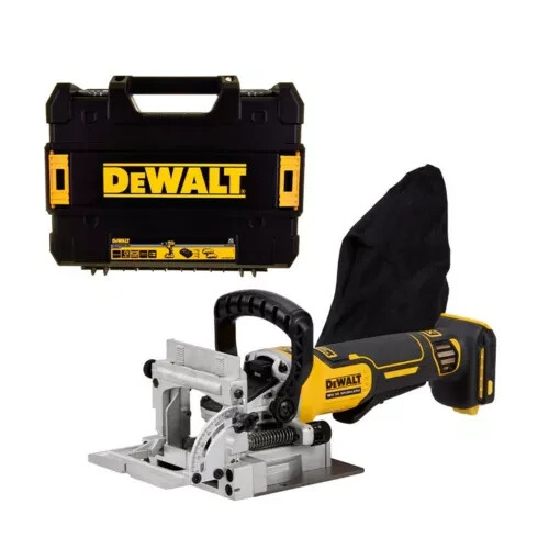 DeWalt DCW682 18v Brushless Biscuit Jointer bare unit + DeWalt Black Sweatshirt - Picture 1 of 7