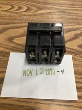 TB330 - T & B 30A AMP 3P POLE 240V PLUG ON CIRCUIT BREAKER  Used