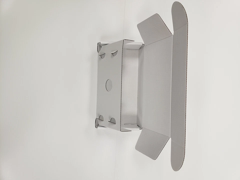 250 peças E-Flute caixas vazias grandes de celular branco genérico - Imagem 2 de 4