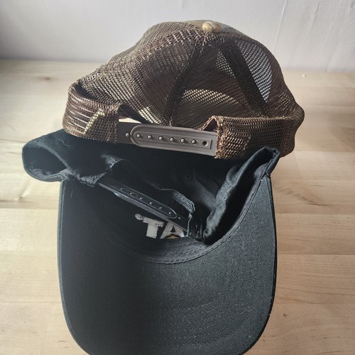 2 Caterpillar Equipment Camo Snapback Trucker Mesh Camouflage Hunting Cap Hat - Picture 9 of 9