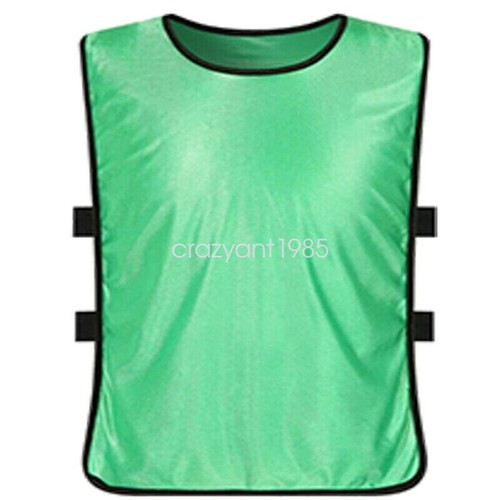 6 Soccer Basketball Pennies Adult Jerseys Sports Team Scrimmage Training Vests - Picture 22 of 26