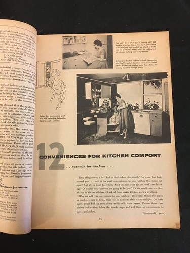 The Family Handyman Magazine 32nd Edition VINTAGE Sept. 1956 Vol. 6 No. 4 - Imagen 3 de 9