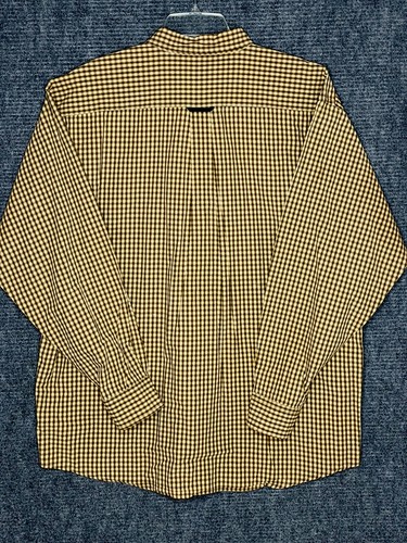 American Eagle Outfitters Shirt Mens XXL Long Sleeve Button Up Yellow Outdoors - Picture 4 of 6