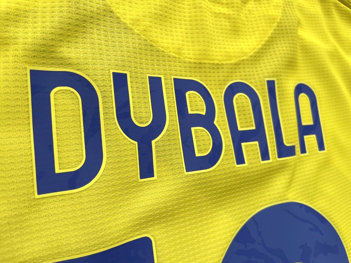 Maillot Juventus Third 2020-2021 – Dybala N°10 – Taille M – Porté Match