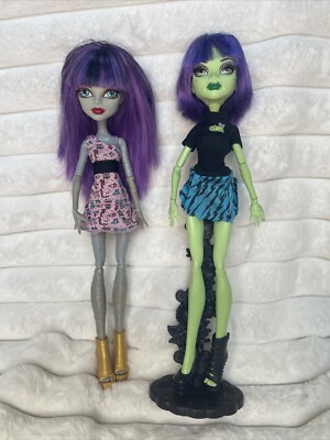 MONSTER HIGH CREATE A MONSTER Green Witch & Mummy Girl