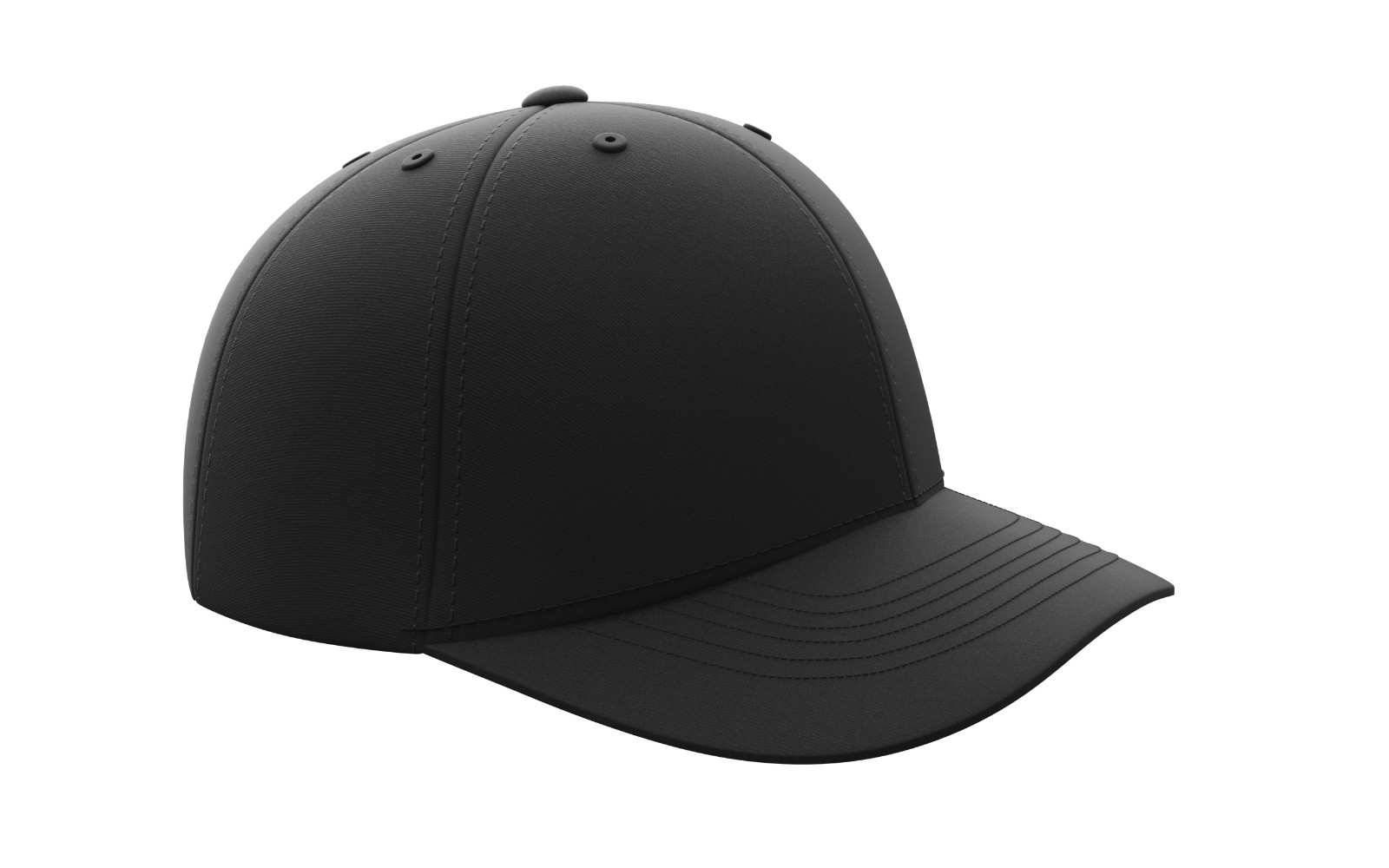 Отличная судейская шляпа Call Pro Flex Fit с 6 строчками для бейсбола и софтбола черная темно-синяя 4690₽