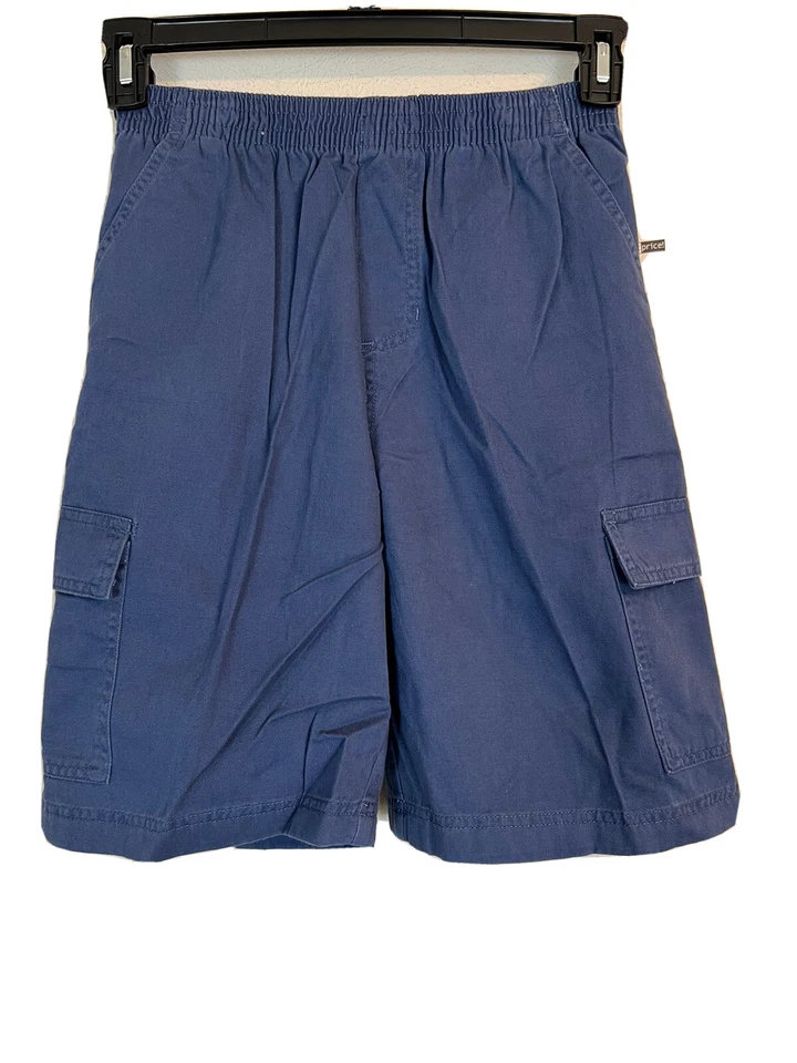 Pantalones cortos cargo Blue Canyon River Blues para niño. M (10 - 12). 100% algodón. Foto 3 de 4