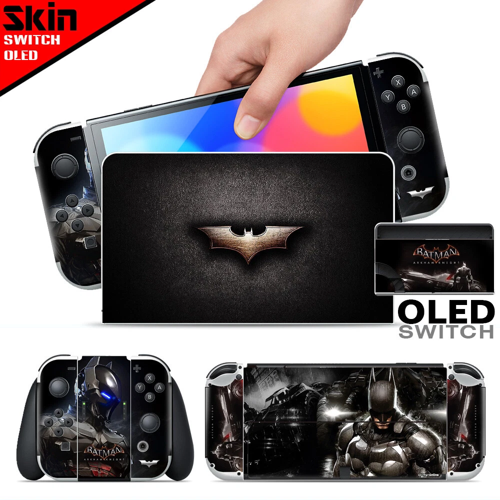 Ci-Yu-Online Batman Vinyl Skin Sticker Screen Protector for Nintendo Switch  OLED