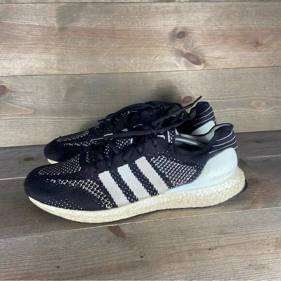 Adidas men's ultraboost dna running cheap shoes  black/white/grey