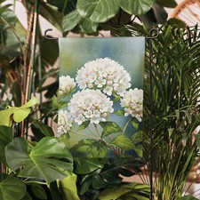 Button Bush Summer Garden flag
