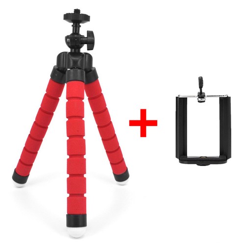 Cell Phone Mount Camera Holder Flexible Tripod Universal Clip Bluetooth Remote - Picture 13 of 17